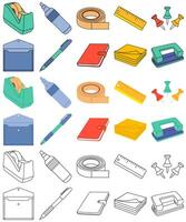 Office Element Collection vector