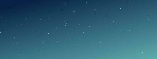 Night sky with many stars vector