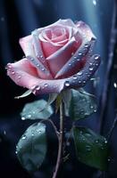 AI generated pink rose wallpaper pink rose wallpaper pink rose wallpaper, photo