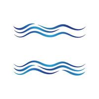 Water wave icon vector design