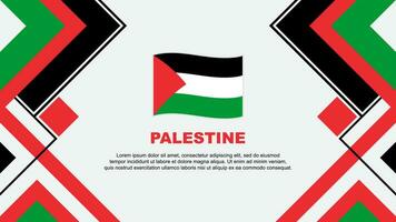 Palestina bandera resumen antecedentes diseño modelo. Palestina independencia día bandera fondo de pantalla vector ilustración. Palestina bandera