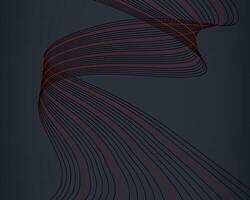 Dynamic wave lines background vector