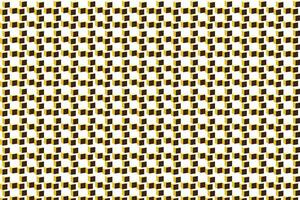 Vector abstract 3d geometric seamless pattern isometric modern background yellow