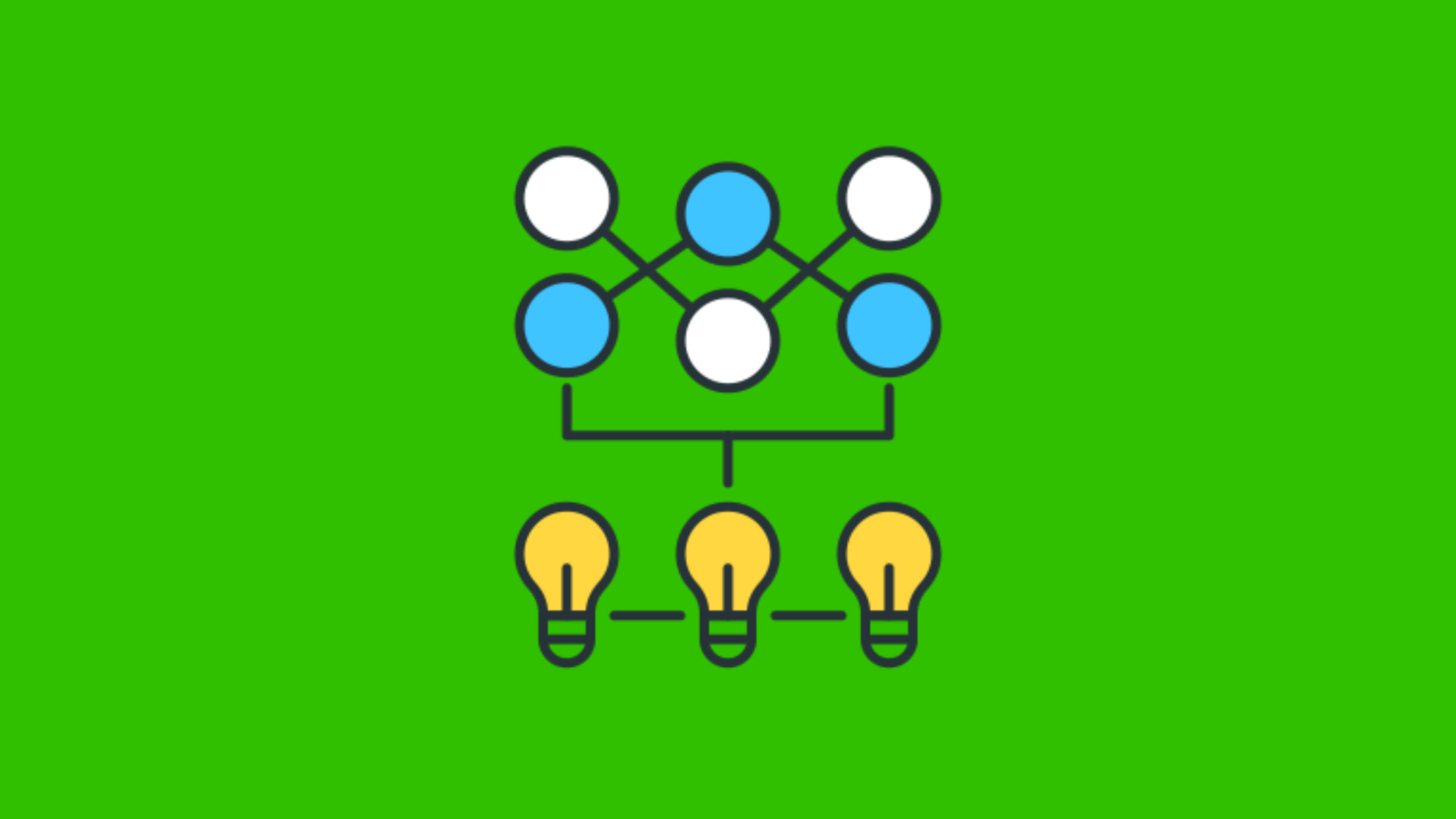 animation green screen video 4K animated Deep Learning. This animated