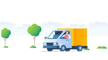 animation VIDEO 4K animated delivery car. This animated video is perfect for a captivating business presentation