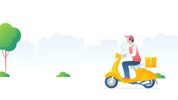 animation VIDEO 4K animated motor cycle. This animated video is perfect for a captivating business presentation