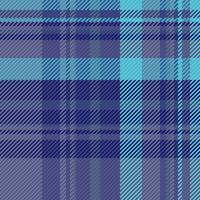 Towel tartan fabric seamless, graphical background plaid check. Livingroom textile vector pattern texture in blue and pastel colors.