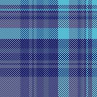 Towel tartan fabric seamless, graphical background plaid check. Livingroom textile vector pattern texture in blue and pastel colors.