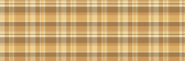 Perfection tartan check textile, hunter fabric pattern seamless. Table cloth vector background plaid texture in orange and light colors.