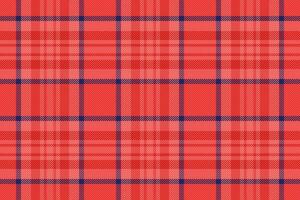 Plaid vector tartan of fabric pattern background with a seamless texture textile check.