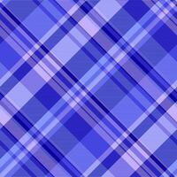 Tartan plaid fabric of textile seamless texture with a check background vector pattern.