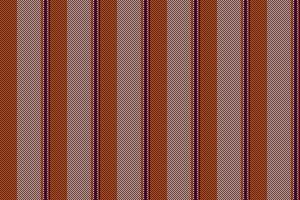 Fabric lines texture of background seamless pattern with a textile vertical stripe vector. vector