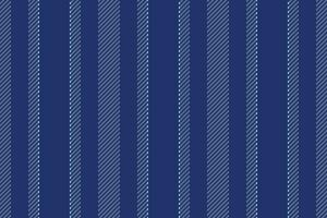 Stripe vertical textile of lines seamless background with a fabric texture vector pattern.