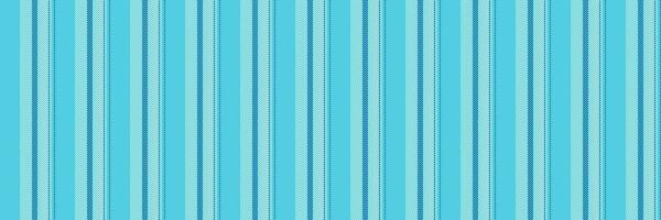 Workshop vertical lines textile, us fabric background seamless. Factory texture vector pattern stripe in cyan and light colors.