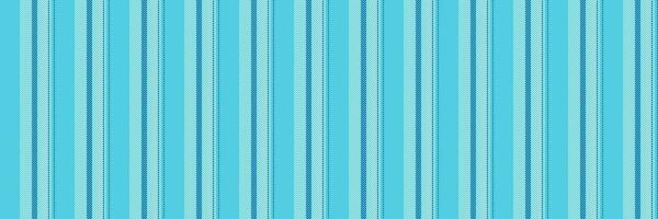 Workshop vertical lines textile, us fabric background seamless. Factory texture vector pattern stripe in cyan and light colors.