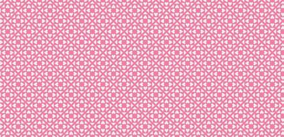 Abstract pink heart seamless pattern design, love background vector