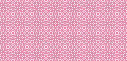 Abstract pink heart seamless pattern design, love background vector