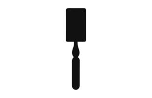 A Kitchen tool Silhouette black vector free