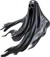 AI generated A close-up of a scary ghost. Ai-Generated png