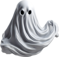 AI generated A close-up of a scary ghost. Ai-Generated png