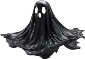 AI generated A close-up of a scary ghost. Ai-Generated png