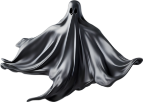 AI generated A close-up of a scary ghost. Ai-Generated png