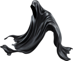 AI generated A close-up of a scary ghost. Ai-Generated png