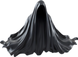 AI generated A close-up of a scary ghost. Ai-Generated png