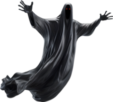 AI generated A close-up of a scary ghost. Ai-Generated png