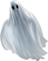 AI generated A close-up of a scary ghost. Ai-Generated png