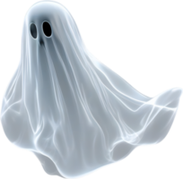 ai generato un' avvicinamento di un' pauroso fantasma. ai-generato png