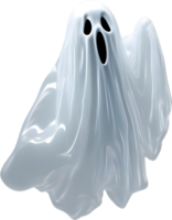 AI generated A close-up of a scary ghost. Ai-Generated png