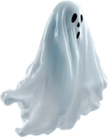 AI generated A close-up of a scary ghost. Ai-Generated png