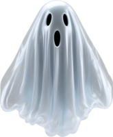 AI generated A close-up of a scary ghost. Ai-Generated png