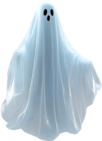 AI generated A close-up of a scary ghost. Ai-Generated png