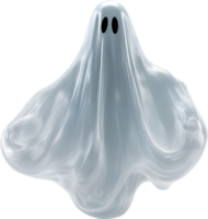 AI generated A close-up of a scary ghost. Ai-Generated png