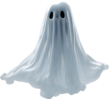 AI generated A close-up of a scary ghost. Ai-Generated png