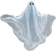 AI generated A close-up of a scary ghost. Ai-Generated png