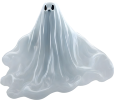 AI generated A close-up of a scary ghost. Ai-Generated png