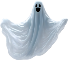 AI generated A close-up of a scary ghost. Ai-Generated png