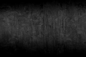 Old wall texture cement dark black gray  background abstract grey color design are light with white gradient background. photo