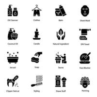 Alluring Pack Of Beauty Salon Icons vector