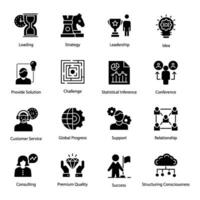 Business Process Vector Icons Pack