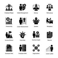 Finance Network Vector Icons Pack