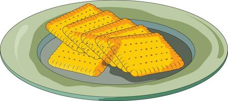 Biscuits vector illustration