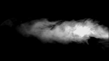 Smoke effect with black screen video