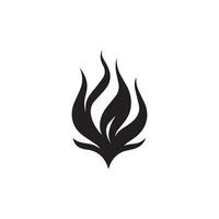 Fire flame icon vector design symbol of power and energy. Flat style