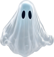 AI generated A close-up of a scary ghost. Ai-Generated png