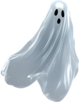 AI generated A close-up of a scary ghost. Ai-Generated png