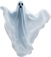 AI generated A close-up of a scary ghost. Ai-Generated png